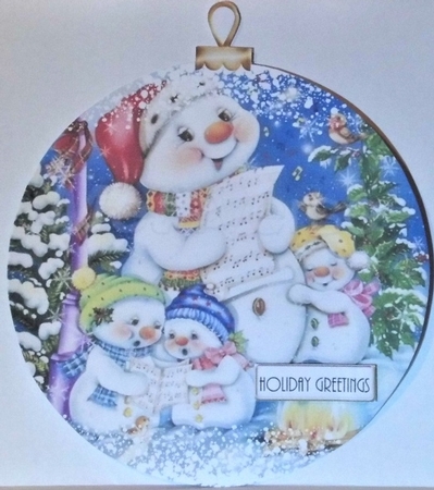 Christmas 10 x Vintage Baubles Kit 4 by Hazel Underwood