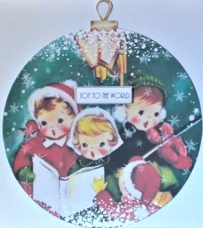 Christmas 10 x Vintage Baubles Kit 4 by Hazel Underwood