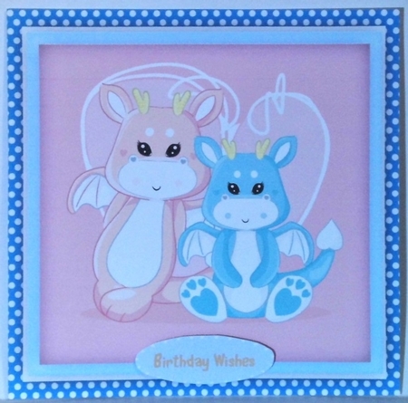 Cute Dragon Couple by Hazel Underwood