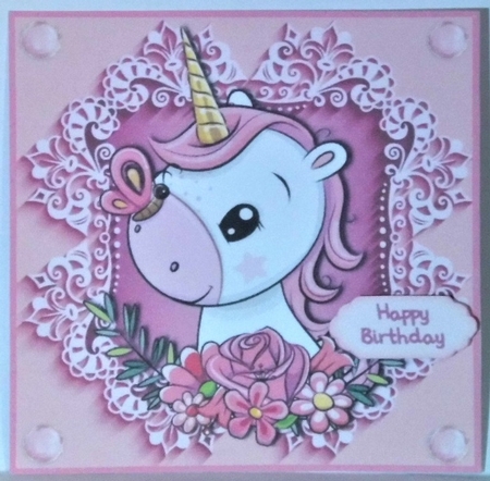 15 6x6 Animals With Pink Flowers Bumper Kit by Hazel Underwood