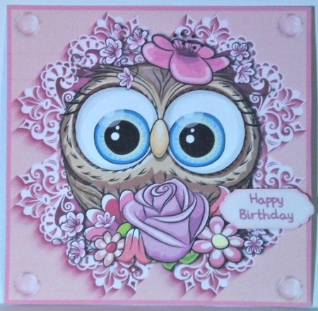 15 6x6 Animals With Pink Flowers Bumper Kit by Hazel Underwood