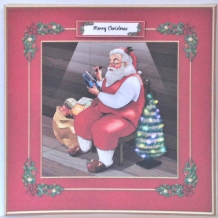 Santas Workshop (Card Two) by Hazel Underwood