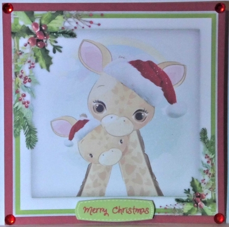 Wishing You Christmas Love 1 by Hazel Underwood
