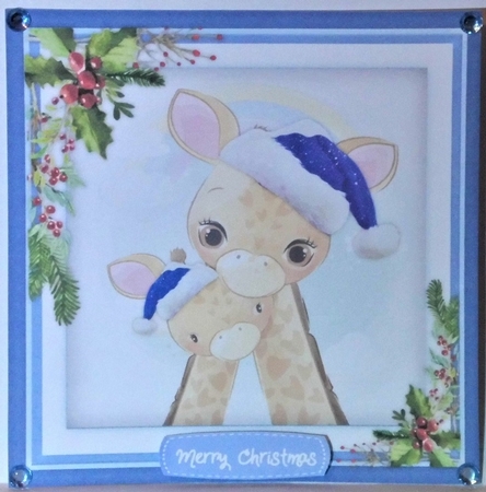 Wishing You Christmas Love  4 by Hazel Underwood