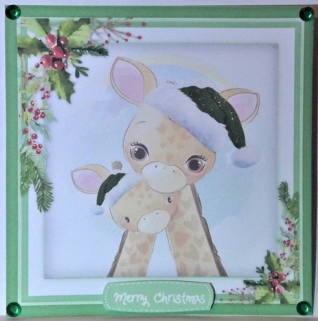 4, Card Fronts, Christmas Love  by Hazel Underwood