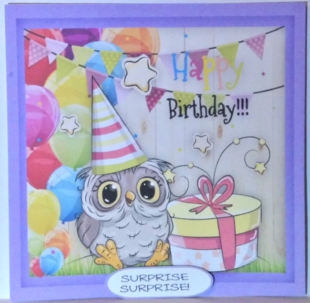 Owls Birthday Surprise by Hazel Underwood