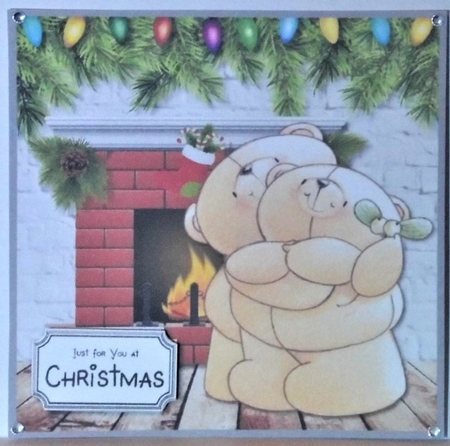Forever Friends Christmas by the fire by Hazel Underwood
