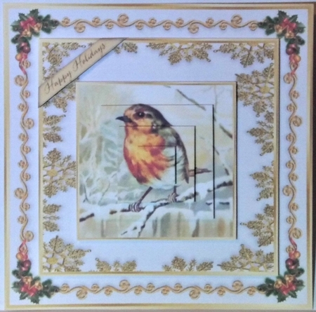 Christmas Stackers - Robin by Hazel Underwood