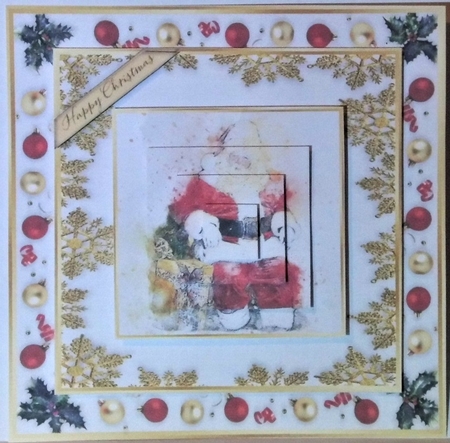 Christmas Stackers - Santa by Hazel Underwood