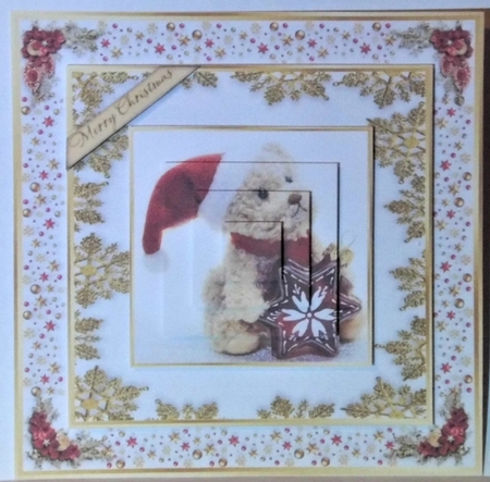 Christmas Stackers - Teddy by Hazel Underwood