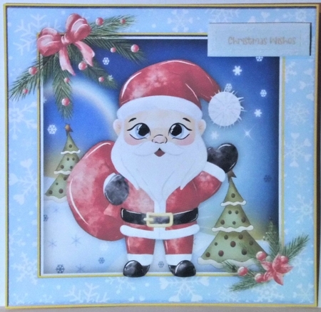 Santas Christmas sACK by Hazel Underwood