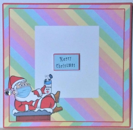 Its Beginning To Look A Lock Down Christmas - Insert by Hazel Underwood
