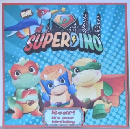 Superdino by Hazel Underwood
