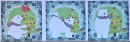 6 Polar bear toppers(pg) by Hazel Underwood