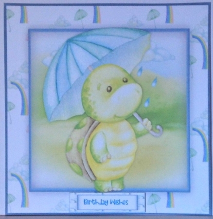 Raindrops Keep Falling 2 by Hazel Underwood