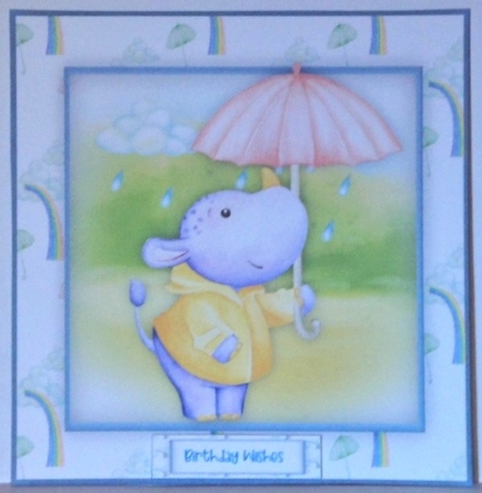 Raindrops Keep Falling  3 by Hazel Underwood
