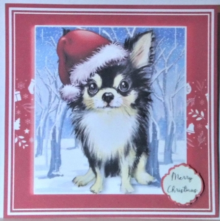 Gorgeous Festive Chihuhuhua 7x7 Mini Kit by Hazel Underwood