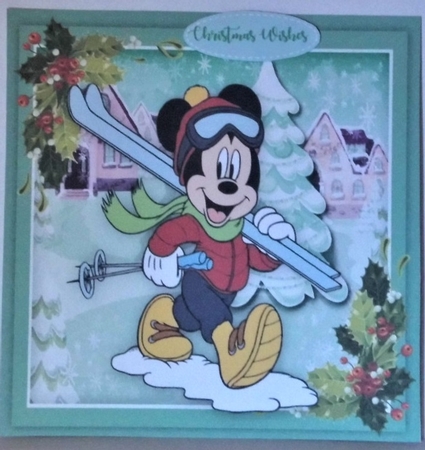 Micky Off Ski-ing by Hazel Underwood