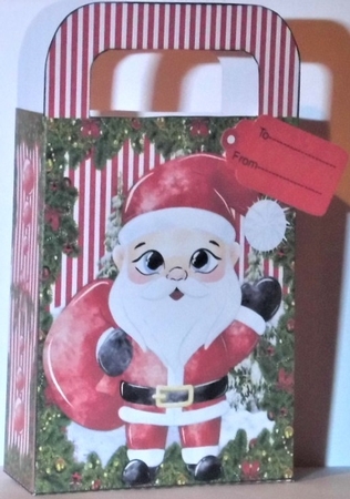 4, Lovely Gift Bags , Christmas by Hazel Underwood