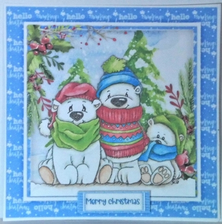 3, Chilly Polar Bears 1 by Hazel Underwood