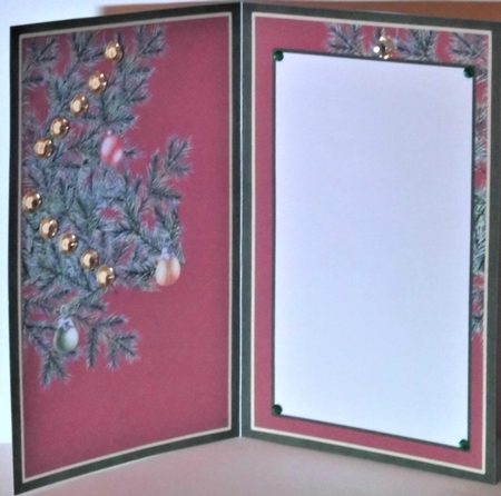 Christmas Tree Decorations Insert by Hazel Underwood