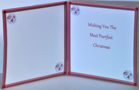 Christmas Kitten Inserts by Hazel Underwood