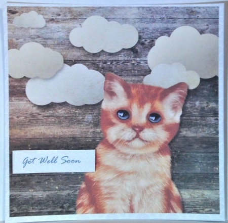 Under The Weather ? Card Topper 3 by Hazel Underwood