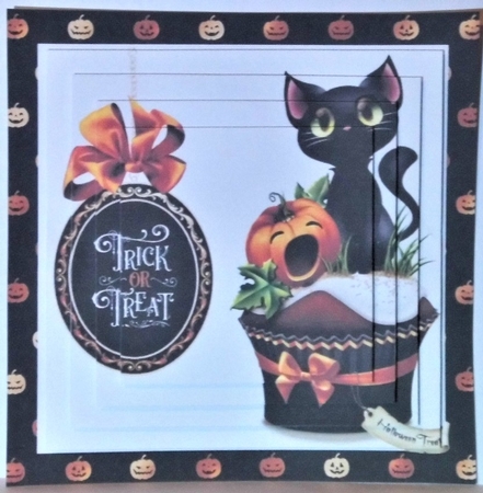 Spooky Cupcakes - Trick or Treat 1 - 3D Pyramid/pyrimage + Insert & Gift Tag Featured Gallery Photo