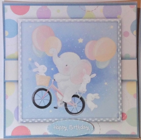 Ellies Floating Bike Ride  by Hazel Underwood
