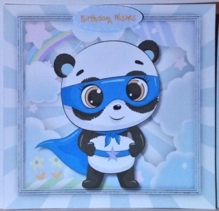7, Card fronts , Super Heros  by Hazel Underwood
