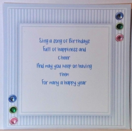 Insert With Verse by Hazel Underwood