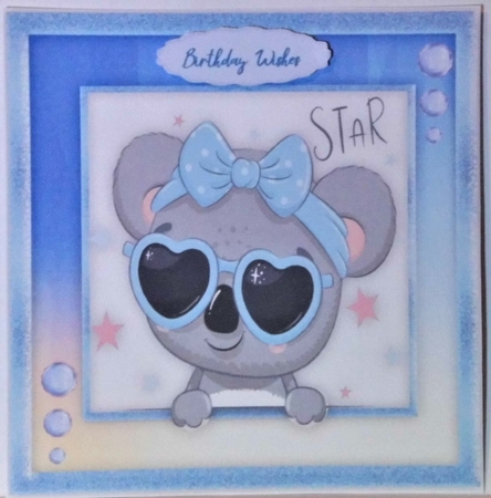 Cute Star Animal  2 by Hazel Underwood