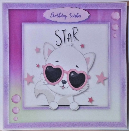 Cute Star Animal  7 by Hazel Underwood