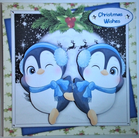 Dancing Penguins  by Hazel Underwood