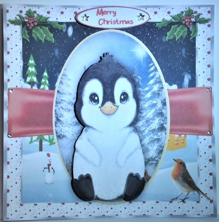 Super Cute Penguin by Hazel Underwood