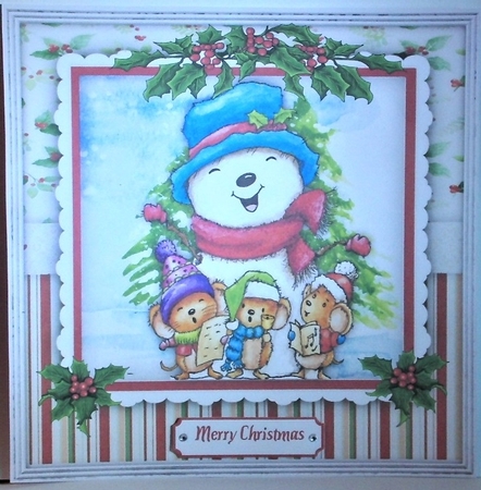 7X7 Mini Kit , Singalong Snowman by Hazel Underwood