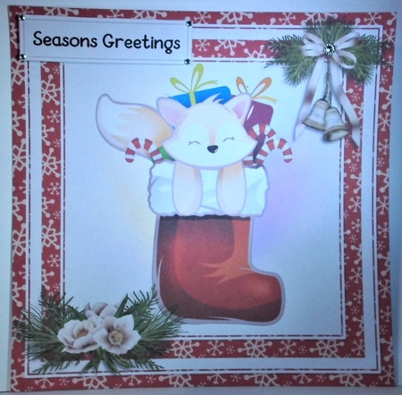 Christmas stocking by Hazel Underwood