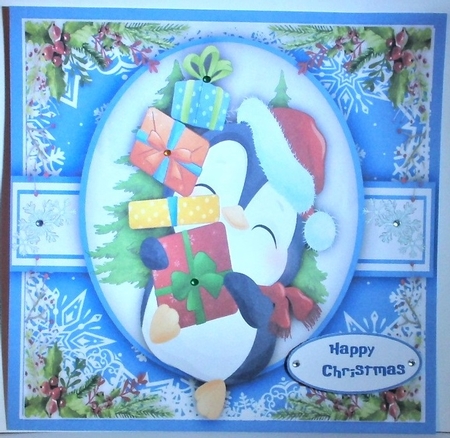 7X7 Mini kit, Penguin Pile  by Hazel Underwood