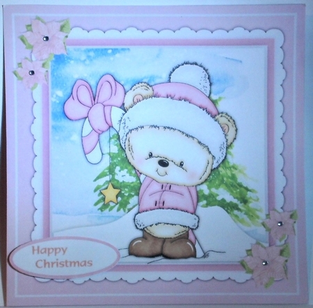 7x7 Mini Kit, Teddys Christmas Star by Hazel Underwood