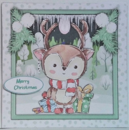Reindeers Presents  by Hazel Underwood