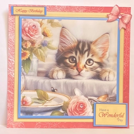Kitten Love im watching you by Hazel Underwood