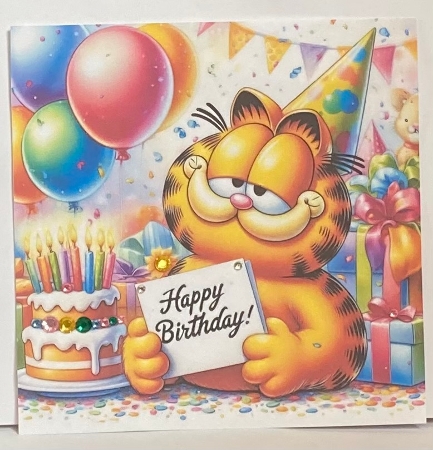 Garfield Birthday by Hazel Underwood
