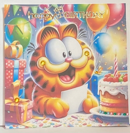 Garfield Birthday by Hazel Underwood
