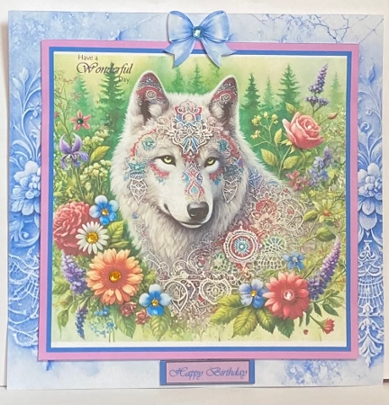 Fantasy Wolf by Hazel Underwood