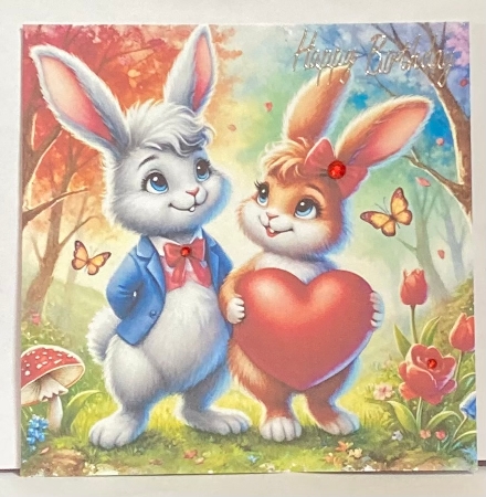Bunnies 2  by Hazel Underwood