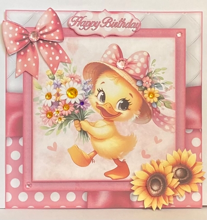 Cute Little Duck Mini Kit 7X7 by Hazel Underwood