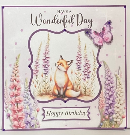 Foxy Foxgloves by Hazel Underwood