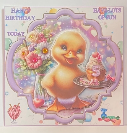 HAPPY BIRTHDAY FROM DAISY DUCK 1 by Hazel Underwood