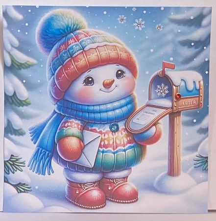A Letter for Santa - Illustrations for Cards by Hazel Underwood