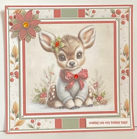 Festive Fawn Wishes by Hazel Underwood